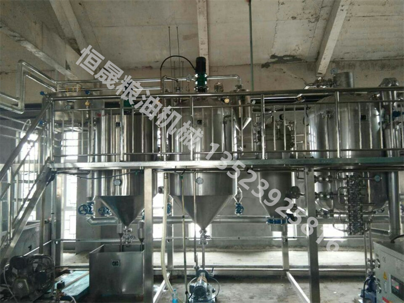 一、二級油精煉生產(chǎn)線