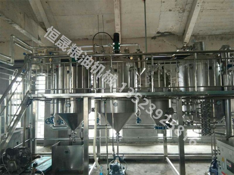 一、二級油精煉生產(chǎn)線