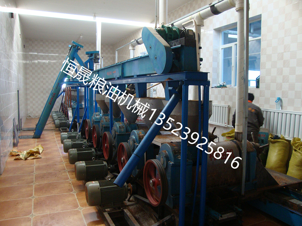 濃香胡麻籽、油菜籽榨油生產(chǎn)線