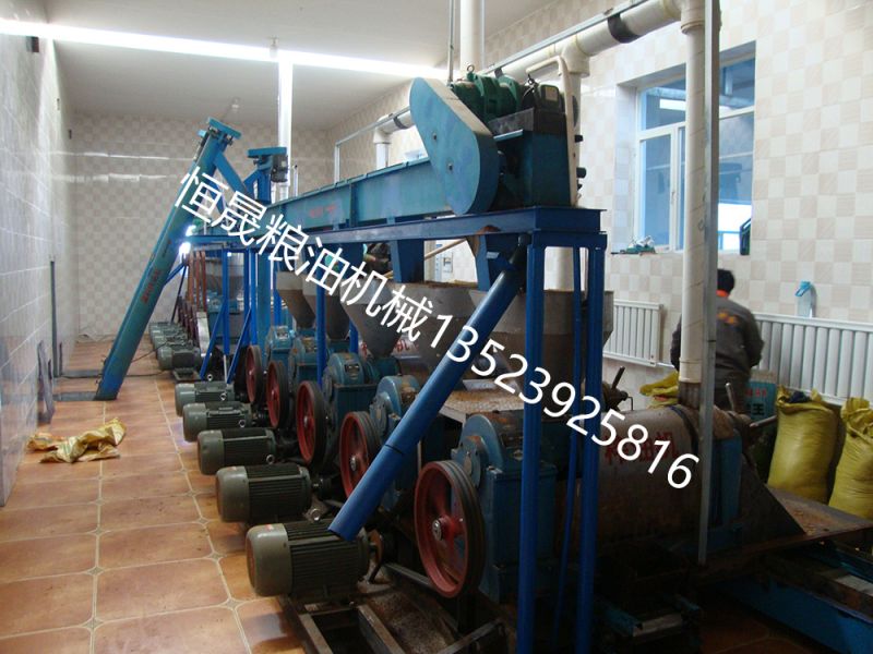 濃香胡麻籽、油菜籽榨油生產(chǎn)線(xiàn)案例展示