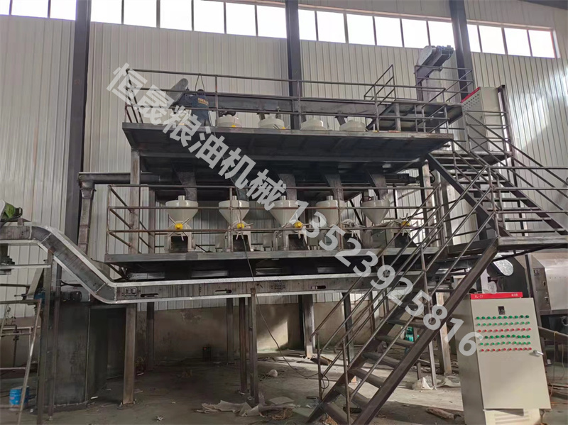 油料炒籽、榨油生產(chǎn)線