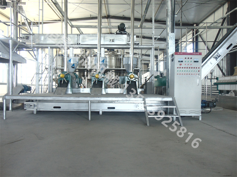 油料炒籽、榨油生產(chǎn)線